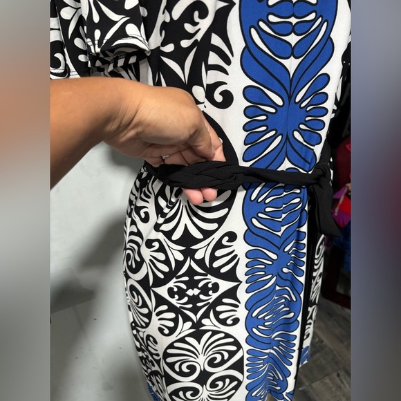 Nicole Black and White Dress - Picture 5 of 7